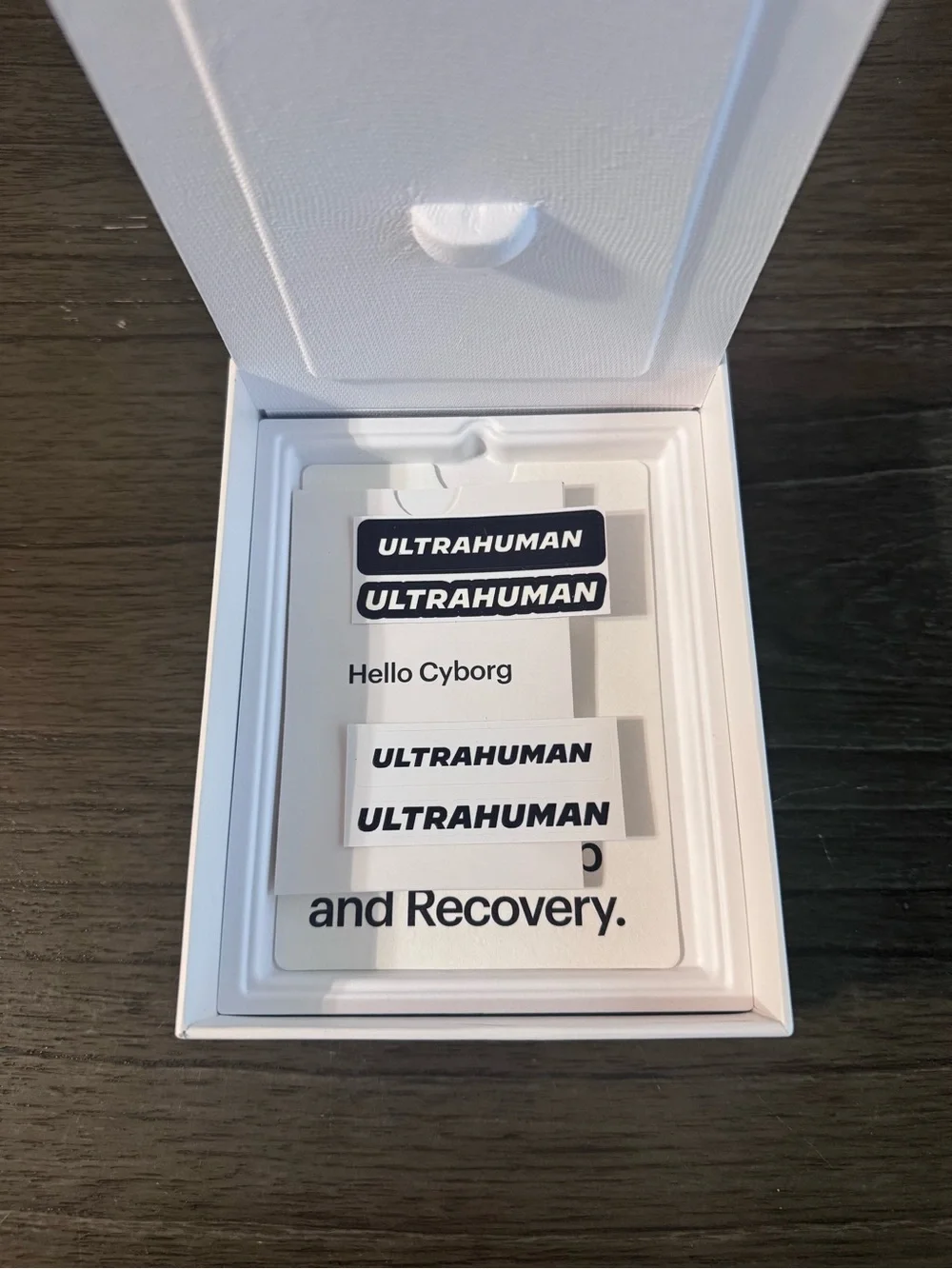 Ultrahuman gold ring
